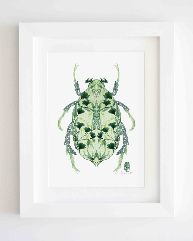 A Beetle's Symmetry - StohneIllustration