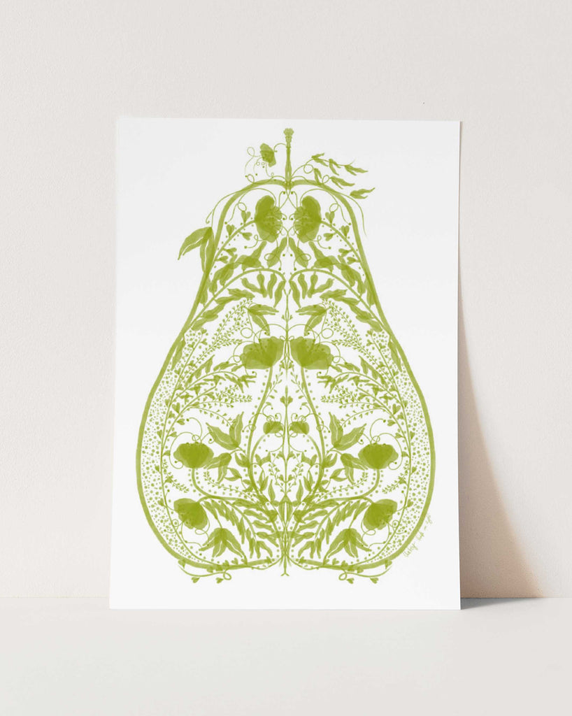 A Pear's Symmetry - StohneIllustration