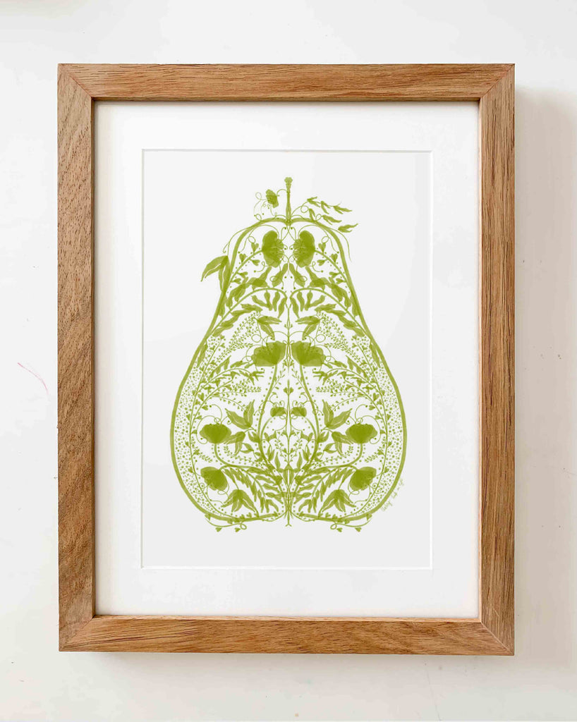 A Pear's Symmetry - StohneIllustration