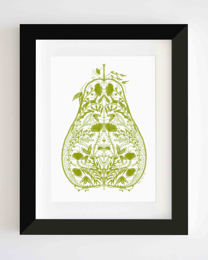 A Pear's Symmetry - StohneIllustration