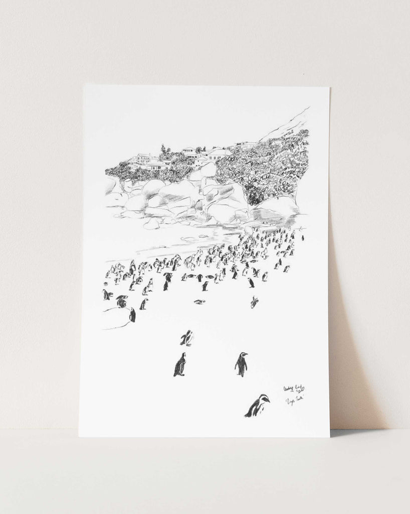 Boulders Beach, Cape Town, South Africa - StohneIllustration