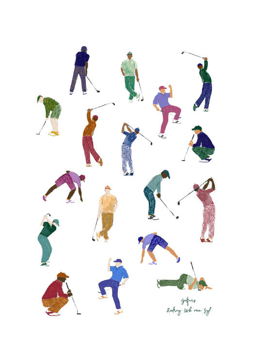 Golfers - StohneIllustration