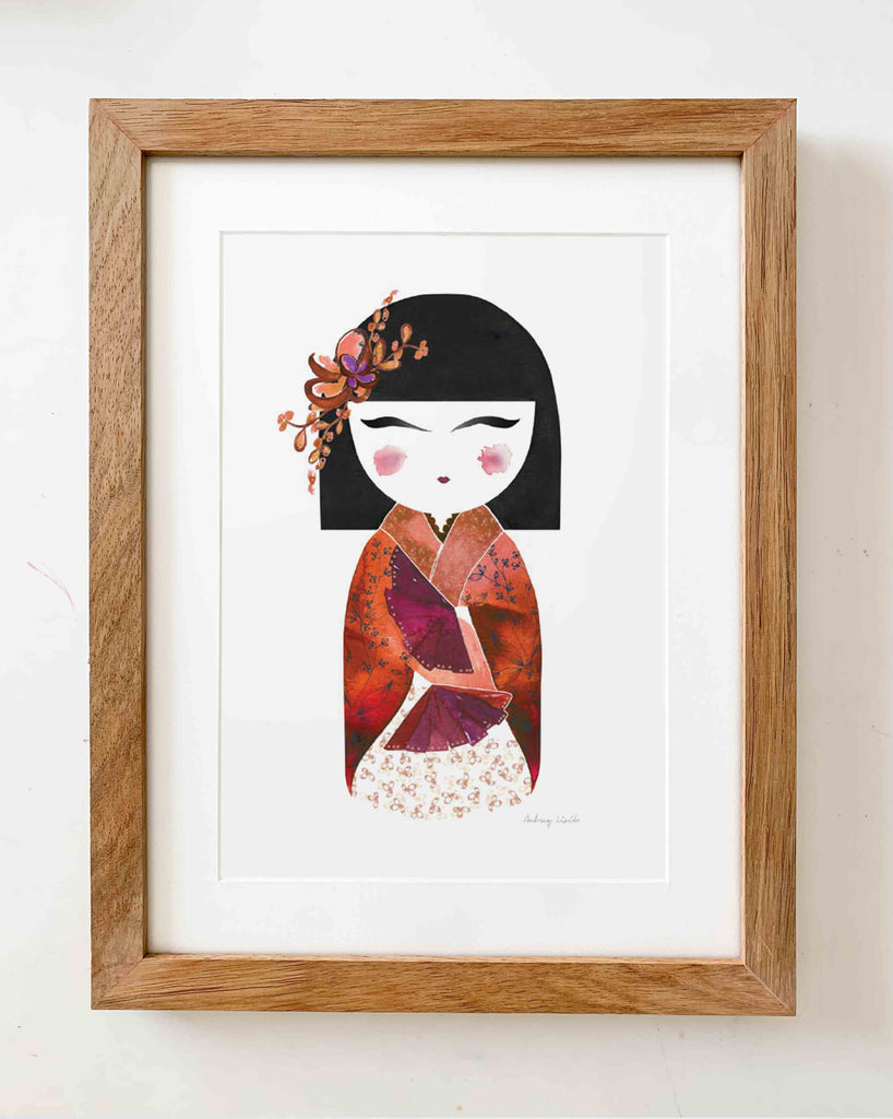 Kimmi Doll, Orange - StohneIllustration