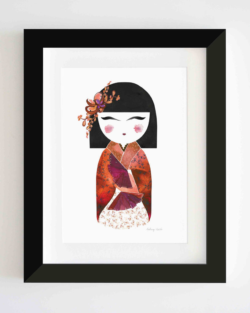 Kimmi Doll, Orange - StohneIllustration
