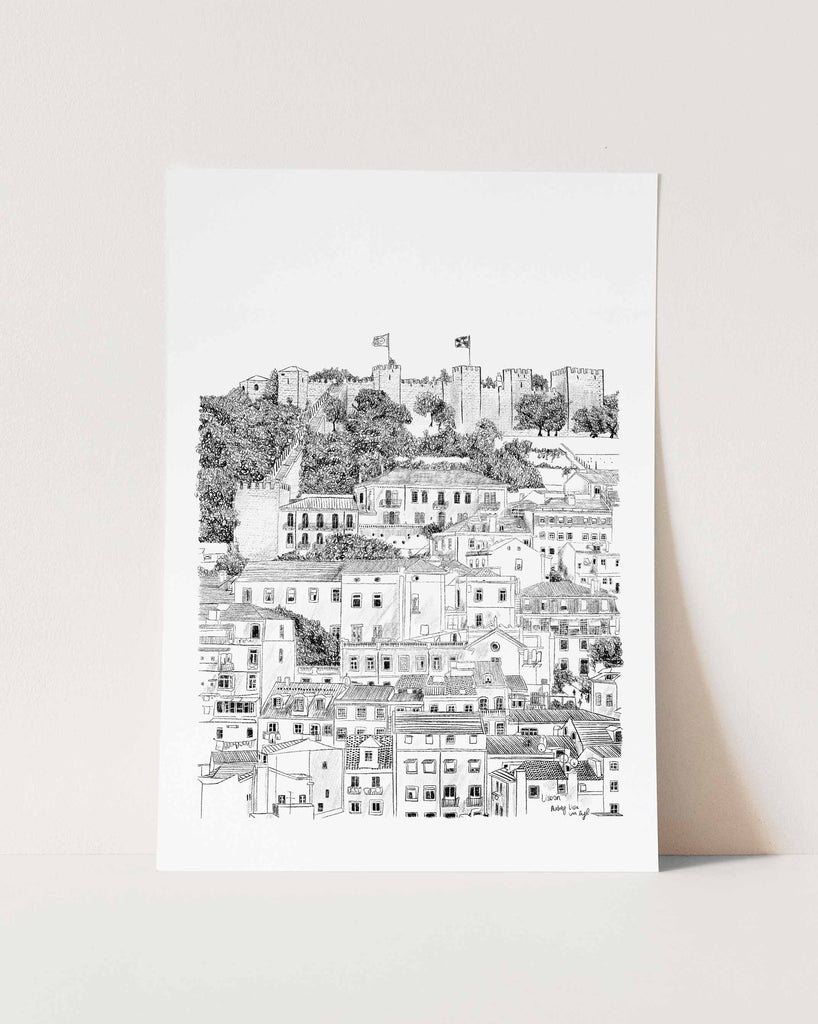 Lisbon, Portugal - StohneIllustration