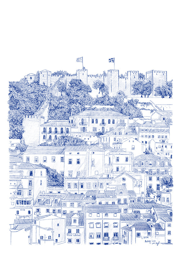 Lisbon, Portugal - StohneIllustration