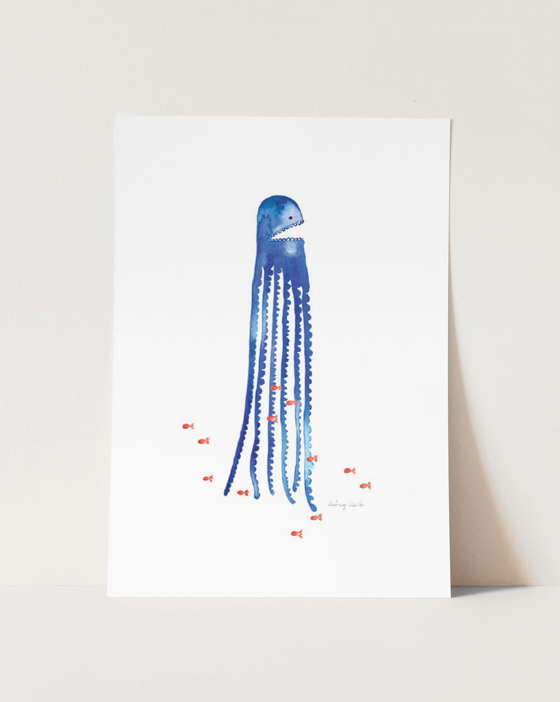 Sea Creatures Have Friends, The Octopus - StohneIllustration