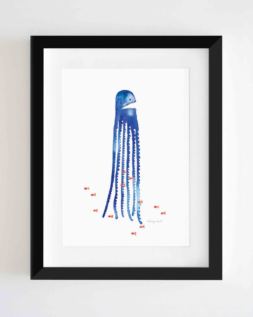 Sea Creatures Have Friends, The Octopus - StohneIllustration