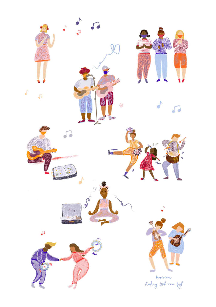 The Musicians - StohneIllustration