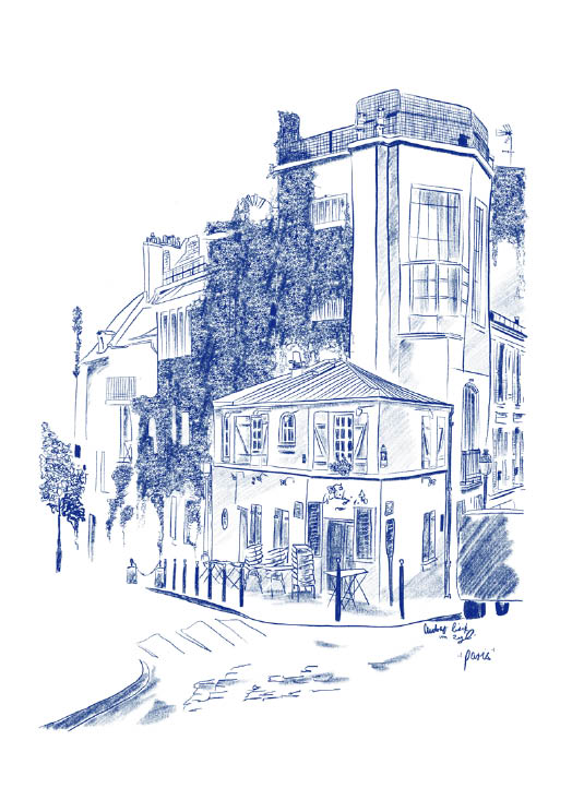 Montmartre, Paris - StohneIllustration