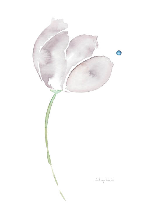 Purple Flower No.1 - StohneIllustration