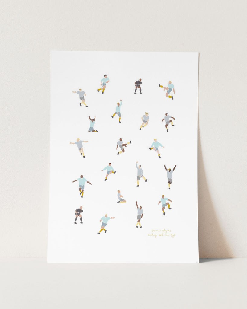 Soccer Players - StohneIllustration