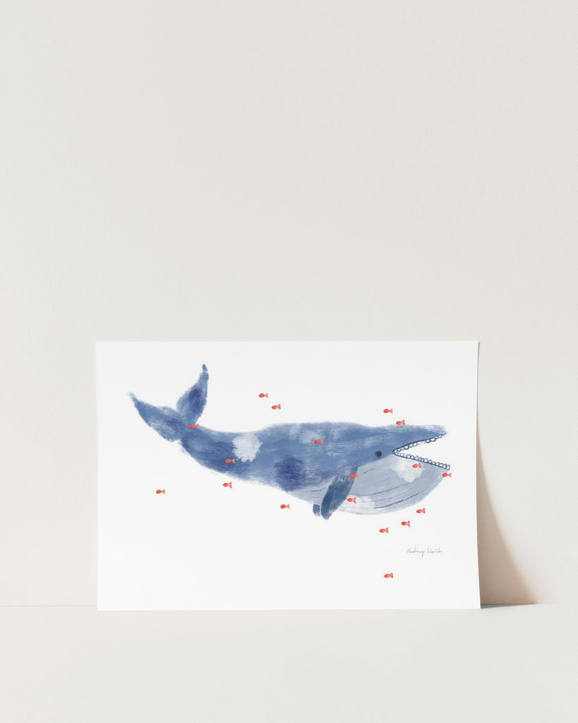 Sea Creatures Have Friends, The Whale - StohneIllustration