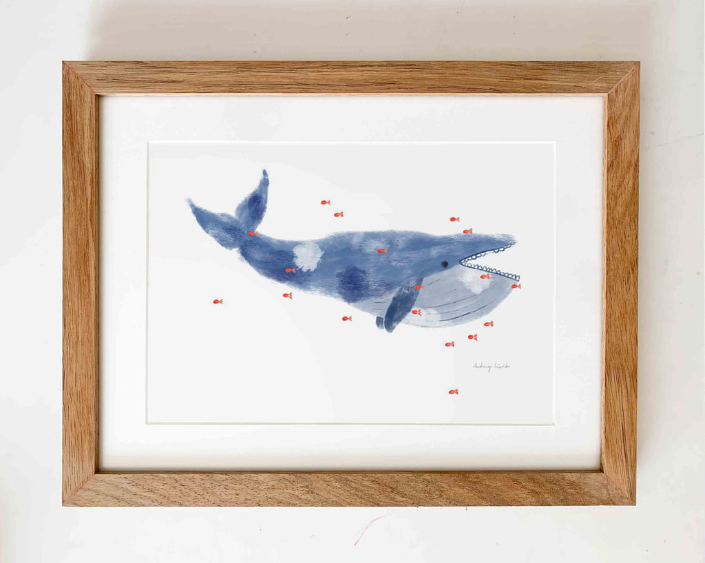 Sea Creatures Have Friends, The Whale - StohneIllustration