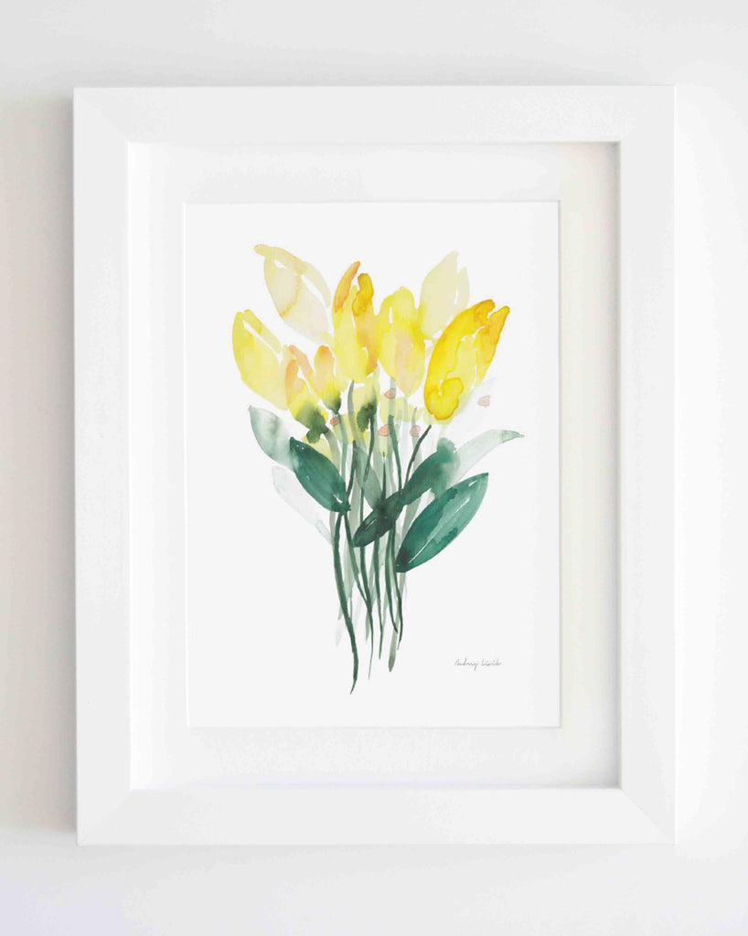 Yellow Tulips - StohneIllustration